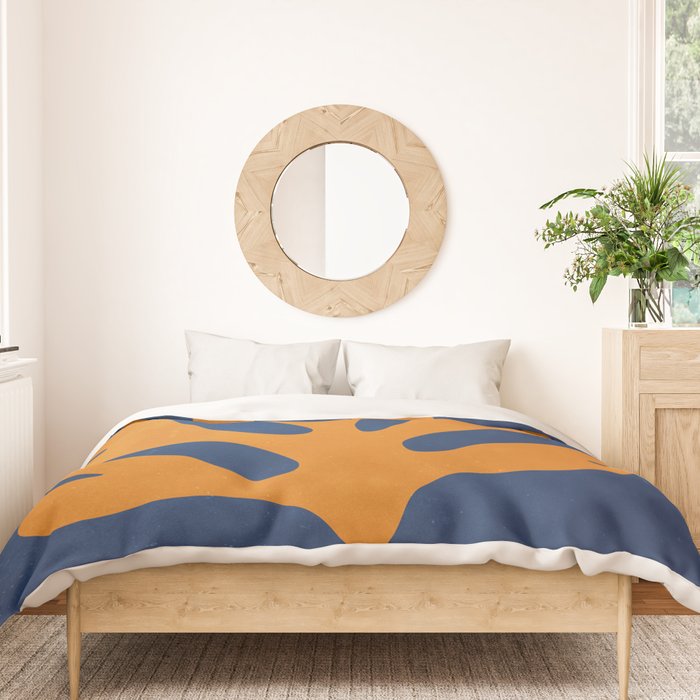 Indigo Sun: Paper Cutouts Matisse Edition Duvet Cover Gallery Image 3