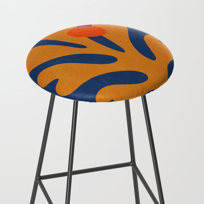 Indigo Sun: Paper Cutouts Matisse Edition Stool Gallery Image 2