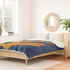 Indigo Sun: Paper Cutouts Matisse Edition Duvet Cover Gallery Image 2