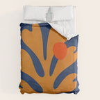 Indigo Sun: Paper Cutouts Matisse Edition Duvet Cover Gallery Image 6