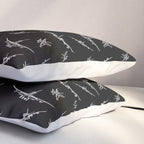 Airplanes on Black Pillow Sham Gallery Image 3