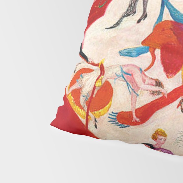 'Spring Sale Soireé at Bendels' Jazz Age New York City Portrait by Florine Stettheimer Pillow Sham Gallery Image 4