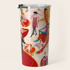 'Spring Sale Soireé at Bendels' Jazz Age New York City Portrait by Florine Stettheimer Travel Mug Gallery Image 3