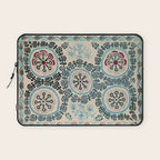 Ferghana Suzani  Northeast Uzbekistan Embroidery Print Laptop Sleeve Gallery Image 1