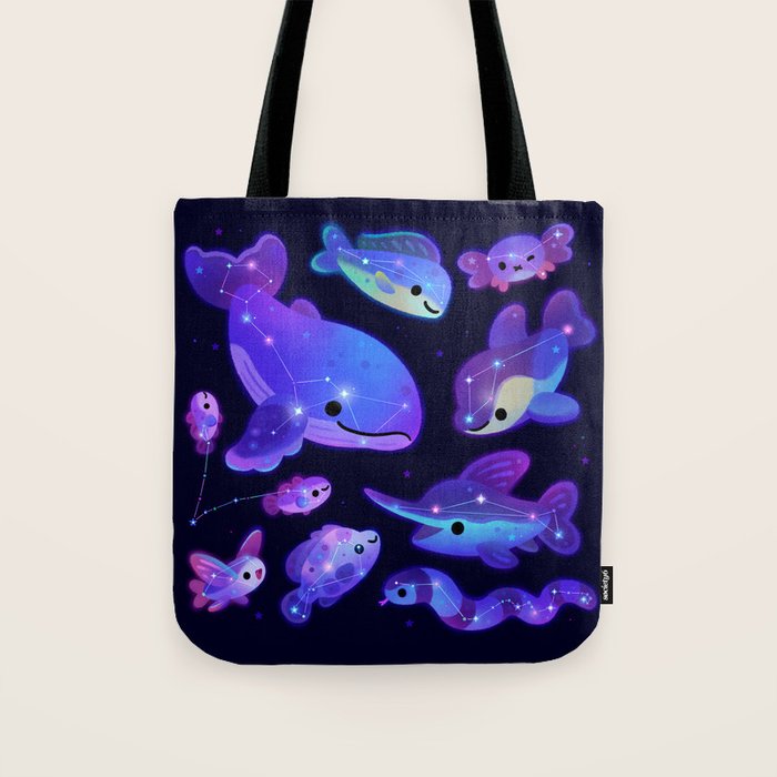 Ocean constellations Tote Bag Gallery Image 1