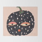 Pumpkin Persona Throw Blanket Gallery Image 2