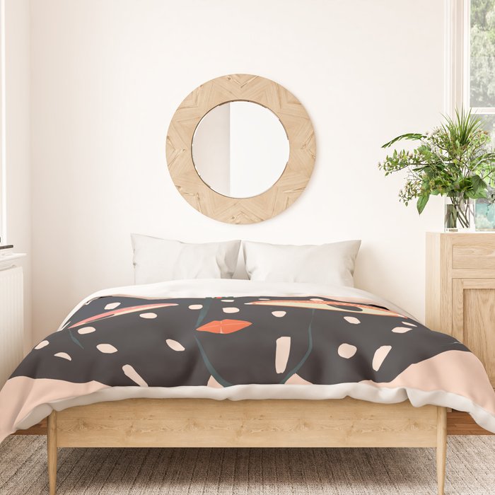 Pumpkin Persona Duvet Cover Gallery Image 3