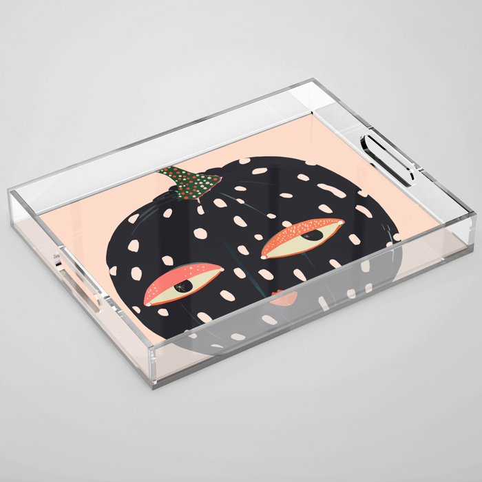 Pumpkin Persona Acrylic Tray Gallery Image 1