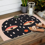 Pumpkin Persona Outdoor Rug Gallery Image 2