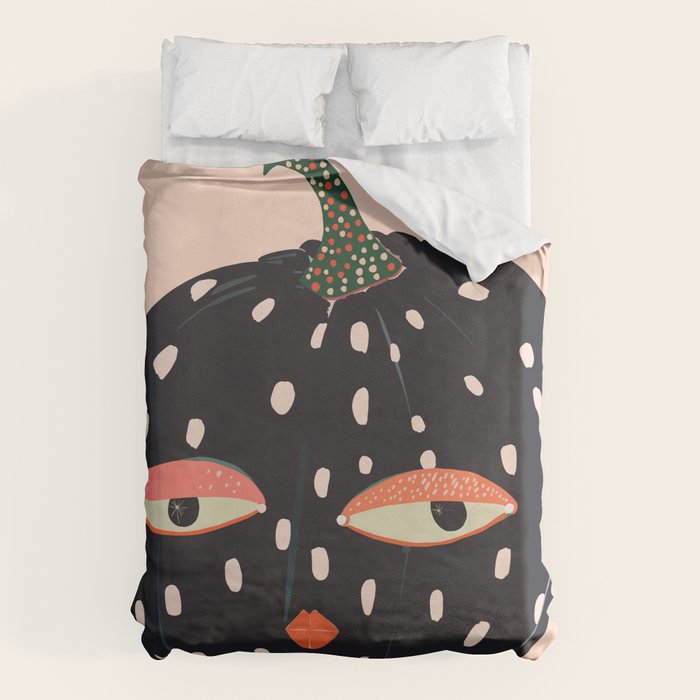 Pumpkin Persona Duvet Cover Gallery Image 6