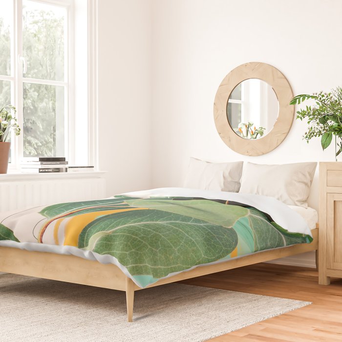 Abstract Botanical 3 Duvet Cover Gallery Image 2