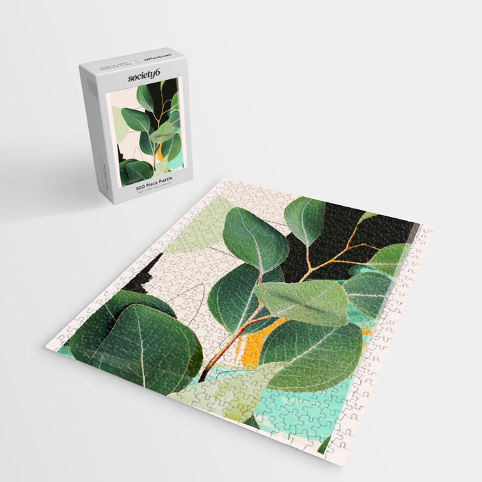 Abstract Botanical 3 Jigsaw Puzzle Gallery Image 2