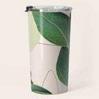 Abstract Botanical 3 Travel Mug Gallery Image 3