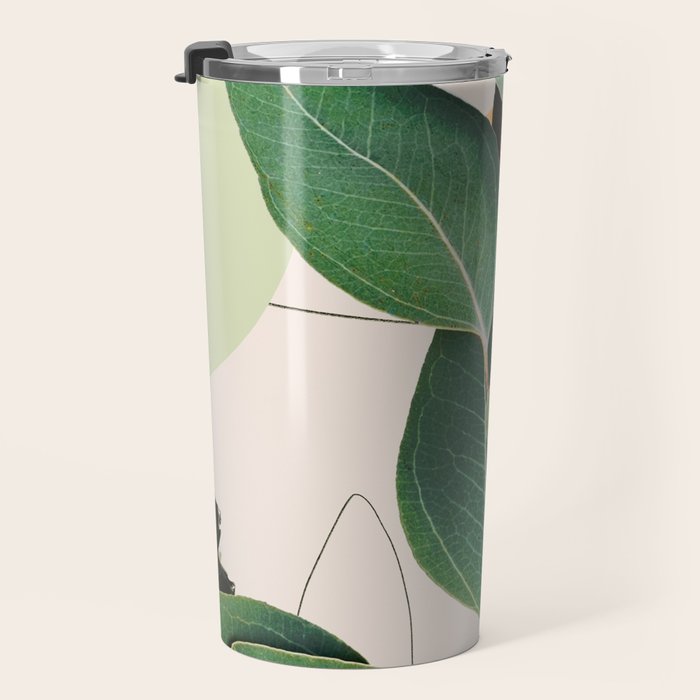Abstract Botanical 3 Travel Mug Gallery Image 3