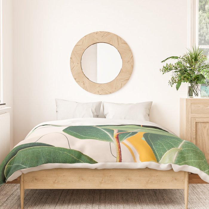Abstract Botanical 3 Duvet Cover Gallery Image 3