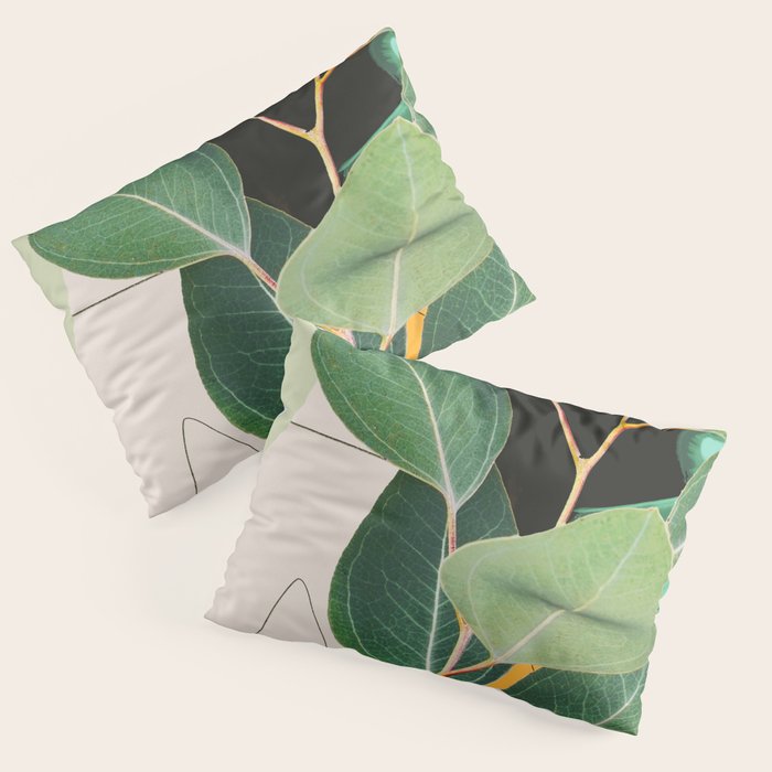 Abstract Botanical 3 Pillow Sham Gallery Image 1