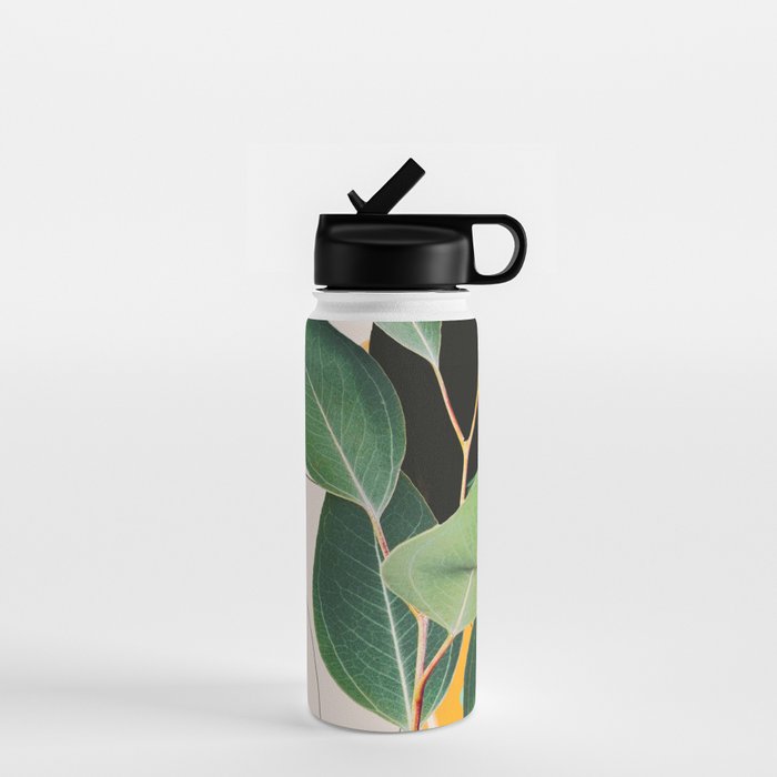 Abstract Botanical 3 Water Bottle Gallery Image 1