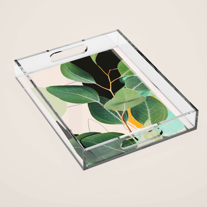 Abstract Botanical 3 Acrylic Tray Gallery Image 1