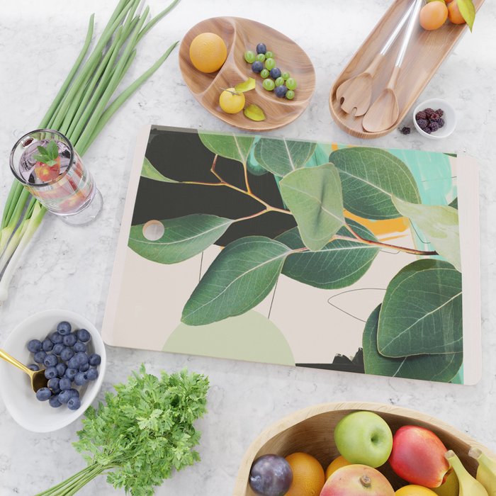 Abstract Botanical 3 Cutting Board Gallery Image 2