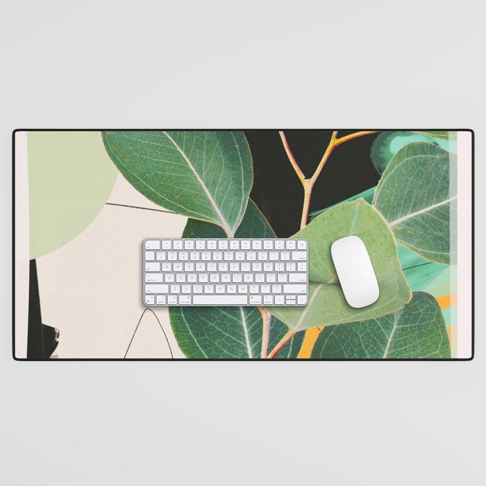 Abstract Botanical 3 Desk Mat Gallery Image 1