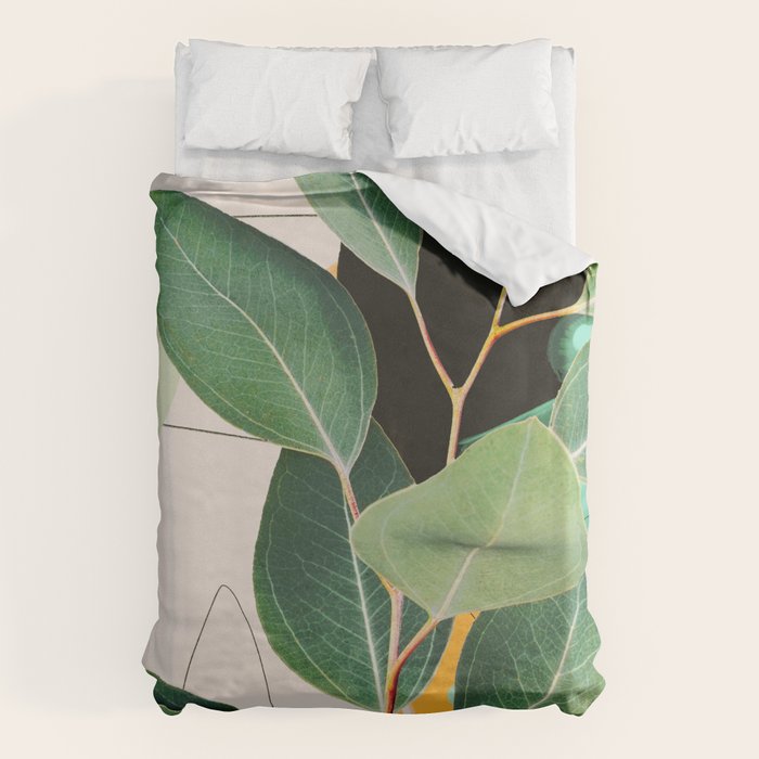 Abstract Botanical 3 Duvet Cover Gallery Image 1