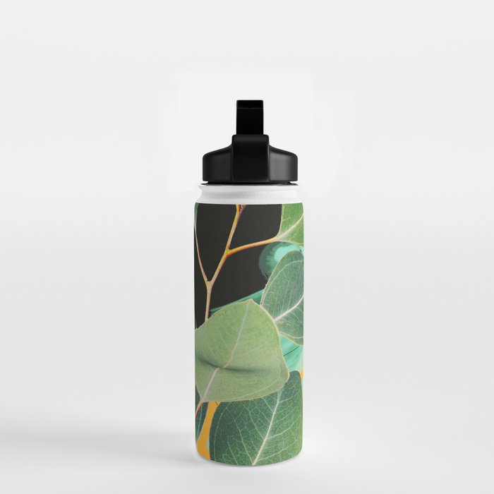 Abstract Botanical 3 Water Bottle Gallery Image 2