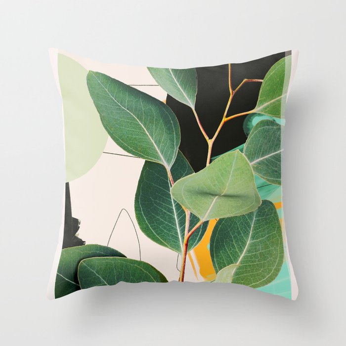 Abstract Botanical 3 Throw Pillow Gallery Image 6