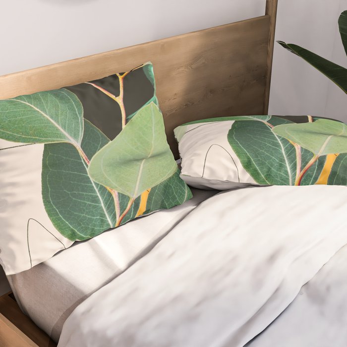 Abstract Botanical 3 Pillow Sham Gallery Image 2