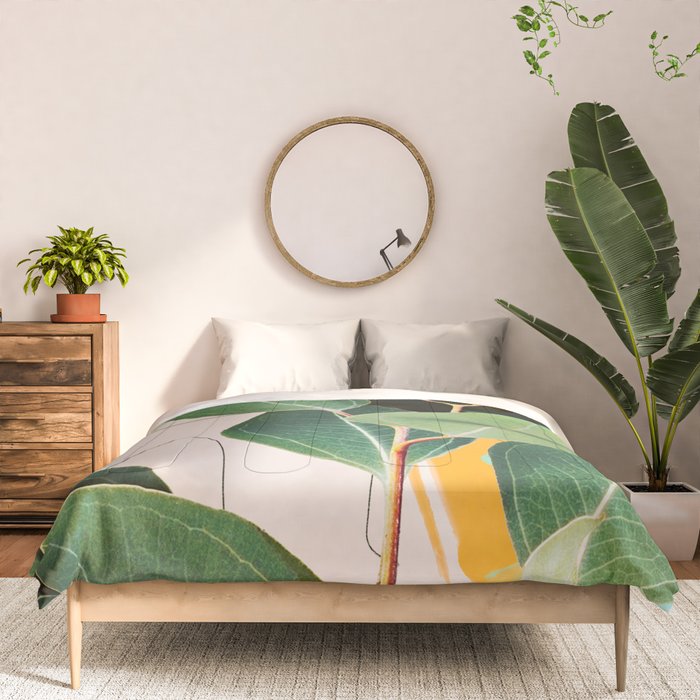 Abstract Botanical 3 Comforter Gallery Image 3