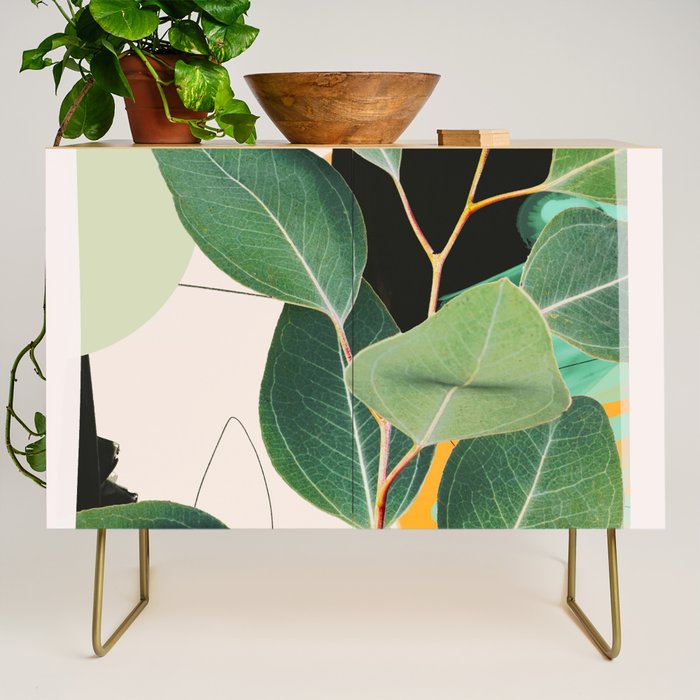 Abstract Botanical 3 Credenza Gallery Image 1