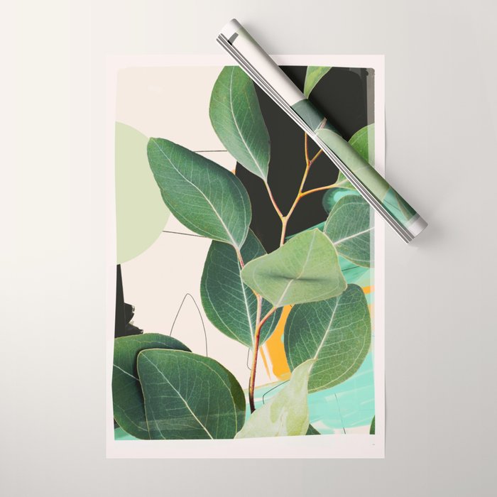 Abstract Botanical 3 Wrapping Paper Gallery Image 1