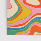 Trippy Rainbow Melt Colorful Abstract Pattern Poster Gallery Image 3
