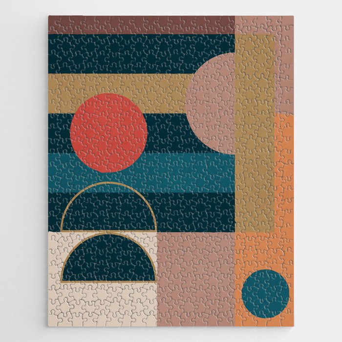 Geometric Abstraction 183 Jigsaw Puzzle Gallery Image 1