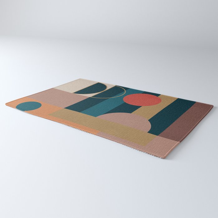 Geometric Abstraction 183 Rug Gallery Image 3