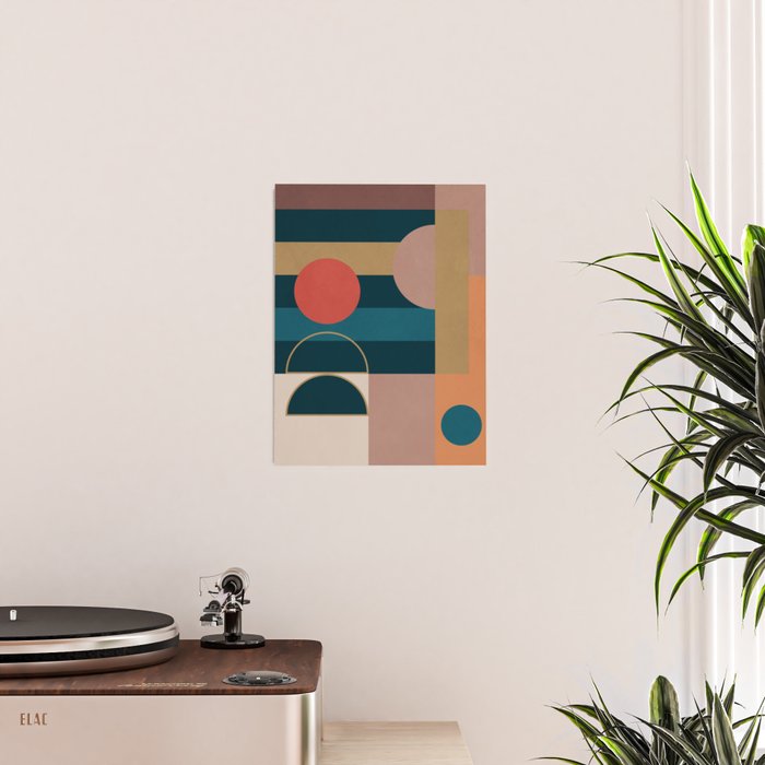 Geometric Abstraction 183 Poster Gallery Image 2
