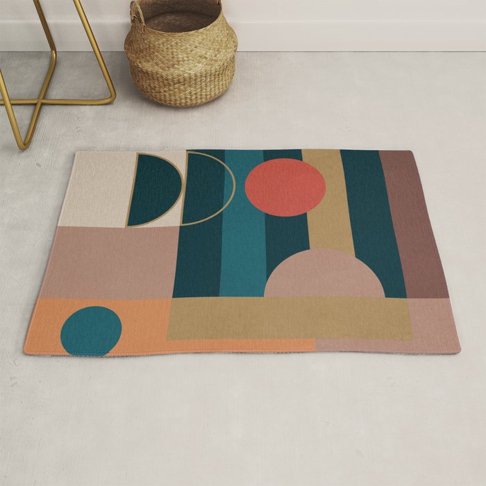 Geometric Abstraction 183 Rug Gallery Image 1