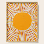 Retro Sunrise Serving Tray Gallery Image 1