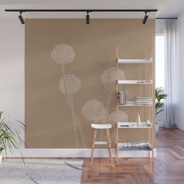 Dandelions 5 Wall Mural Gallery Image 1