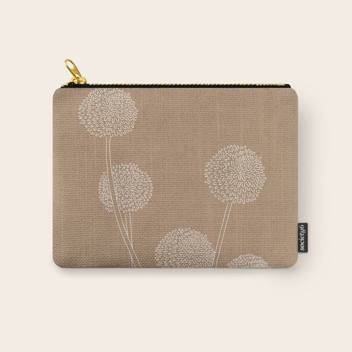 Dandelions 5 Carry All Pouch Gallery Image 1