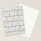 Mid-Century Modern Pattern No.6 - White Stationery Card Gallery Image 2
