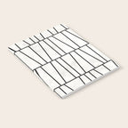 Mid-Century Modern Pattern No.6 - White Notebook Gallery Image 2