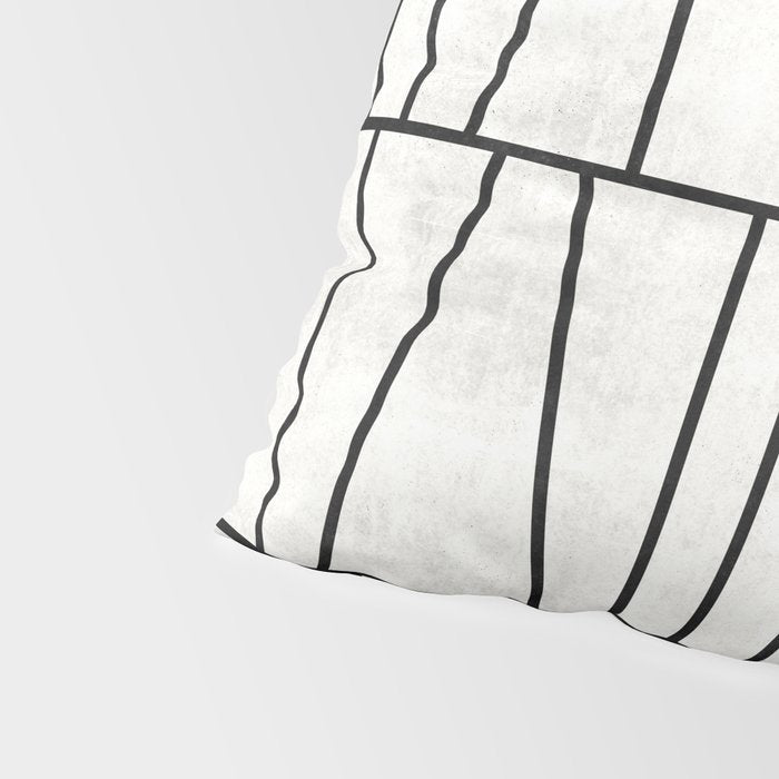 Mid-Century Modern Pattern No.6 - White Pillow Sham Gallery Image 4