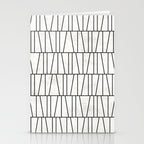 Mid-Century Modern Pattern No.6 - White Stationery Card Gallery Image 2