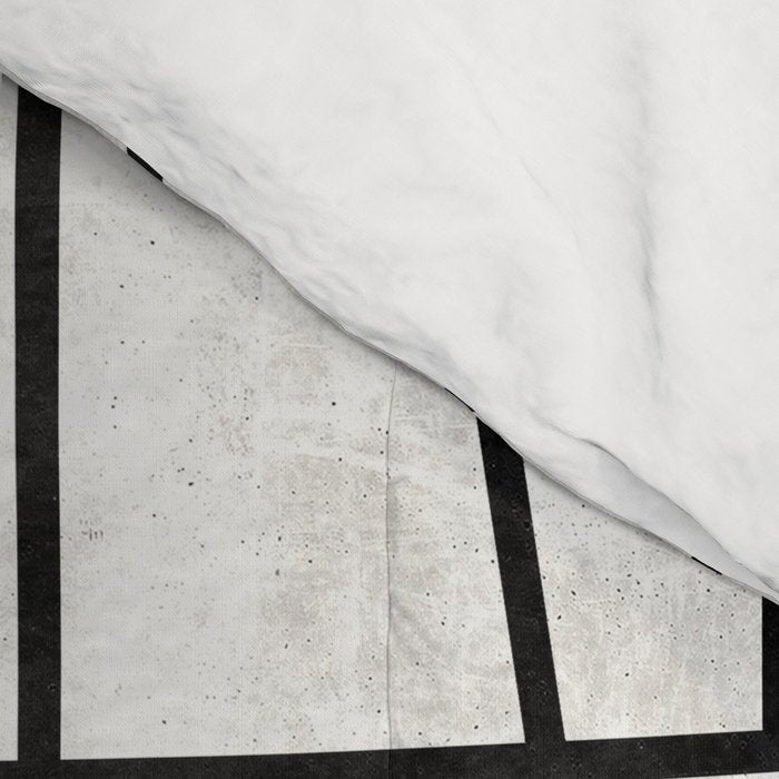 Mid-Century Modern Pattern No.6 - White Comforter Gallery Image 4