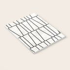 Mid-Century Modern Pattern No.6 - White Notebook Gallery Image 3
