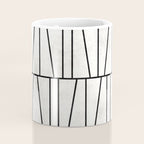 Mid-Century Modern Pattern No.6 - White Coffee Mug Gallery Image 4