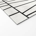 Mid-Century Modern Pattern No.6 - White Welcome Mat Gallery Image 2