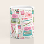 Vintage Mid-Century Stationery Coffee Mug Gallery Image 4