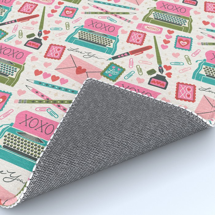 Vintage Mid-Century Stationery Rug Gallery Image 4
