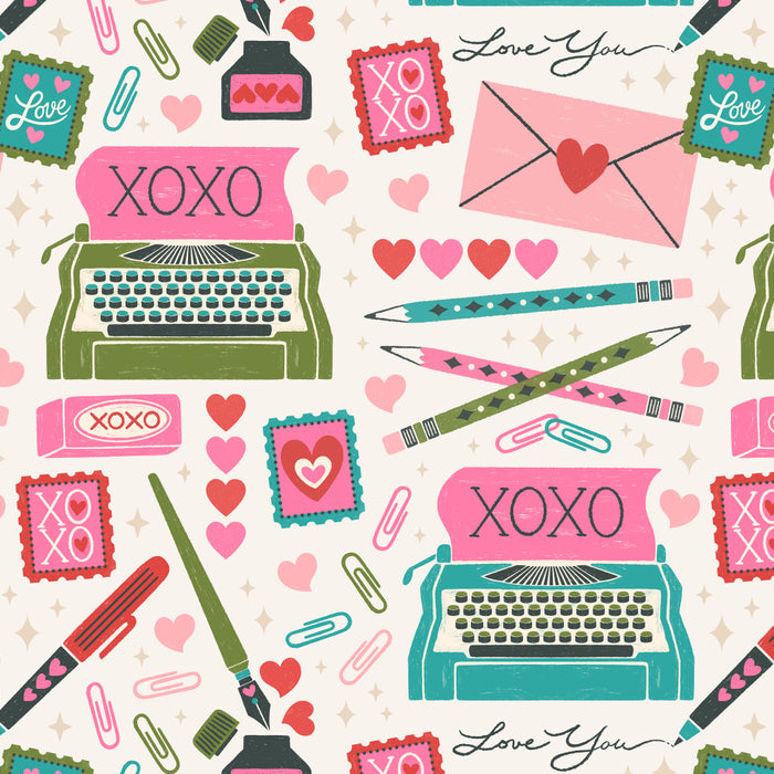 Vintage Mid-Century Stationery Coffee Mug Gallery Image 2